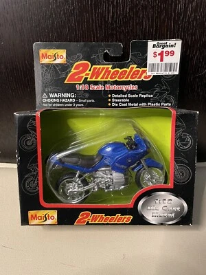 Vintage 2000 Maisto - 2 Wheelers - 1:18 Scale Diecast BMW Motorcycle NEW - Image 1 of 2