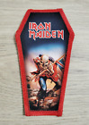 Iron Maiden ?The Trooper? Red Coffin Patch For Battle Jacket Metal Vest