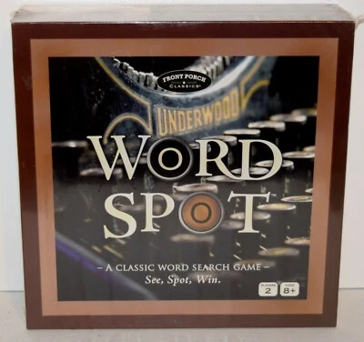 Word Spot Game Classic Word Search Educational Homeschool Front Porch BRAND NEW - Image 1 of 2