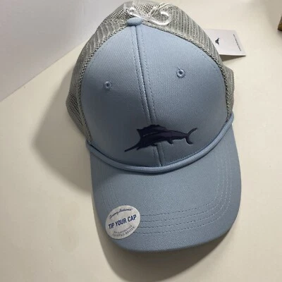Tommy Bahama Tip Your Cap  Margarita Trucker Baseball Hat Marlin Logo Adjustable - Image 1 of 4