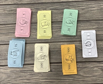 Vintage 2001 The Simpsons Monopoly Replacement Piece Part Pretend Money - Image 1 of 3