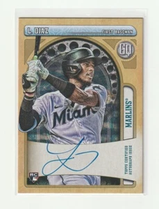 LEWIN DIAZ 2021 Topps Gypsy Queen Rookie AUTOGRAPH #GQA-LD MIAMI MARLINS - Picture 1 of 2