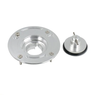CNC Keyless Fuel Gas Cap For Hyosung GT250/R GT650/R/S GD250R GV650 - Image 1 of 4