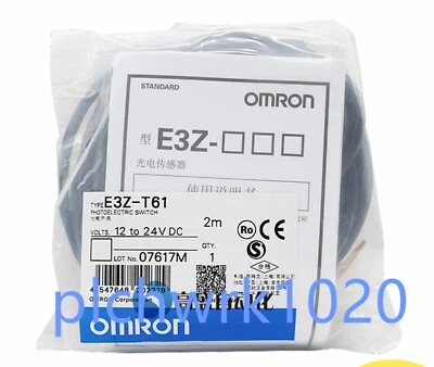 1 PCS NEW IN BOX Omron Photoelectric Switch Sensor E3Z-T61 - Image 1 of 3
