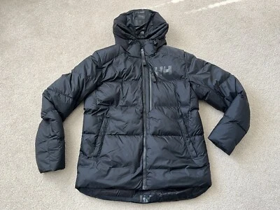 Helly Hansen 男式连帽松饼外套大号黑色 — 第 1/4 张图片