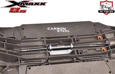 TRAXXAS X MAXX 8S 1/7 4WD CARBON STEEL CENTRE DRIVESHAFT GPM UPGRADE TRX7755 - Image 1 of 4