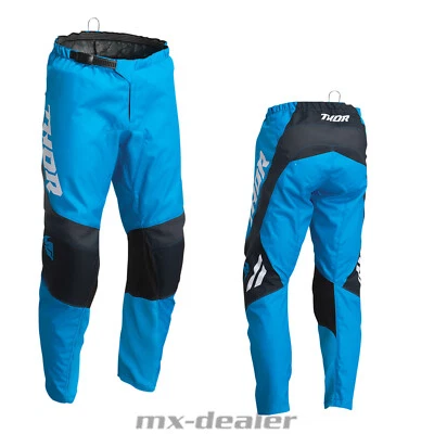 2022 Thor MX Sector Chev Blue Midnight Cross Pants Motocross Enduro Quad  - Image 1 of 4
