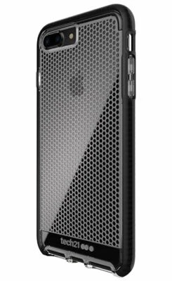 Tech 21 Evo Mesh for iphone 7/8 Plus Clear/Black T21-5425 - Image 1 of 4