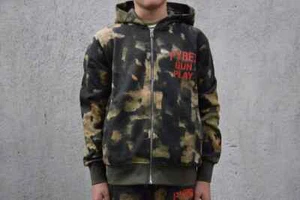 PYREX BAMBINO FELPA CAPPUCCIO FULLZIP COTONE FELPATO art. F3PYJBZH013 - Picture 1 of 2