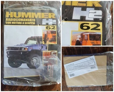 Fascicolo HUMMER H2 1:8 modello radiocomandato  HOBBY&WORK n 62 auto fuoristrada - Immagine 1 di 4