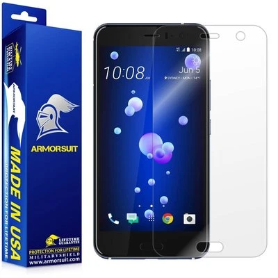 [2-Pack] ArmorSuit MilitaryShield HTC U11 HD Clear Film Screen Protector - Image 1 of 4