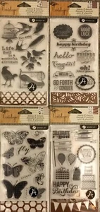 Hampton Art Vintologie STAMP & STENCIL LOT to pick from - Picture 1 of 6