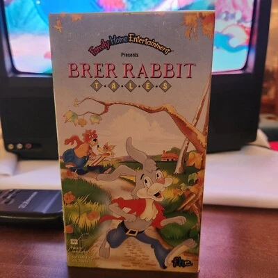 Vintage Brer Rabbit Tales VHS Children Stories Fully Animated Run Time 50 mins. - Image 1 of 2