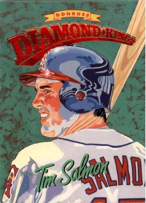 1994 Donruss Diamond Kings #DK4 Tim Salmon - BB - Image 1 of 2
