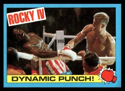 1985 Topps Dynamic Punch! #19 Rocky IV - Image 1 of 2