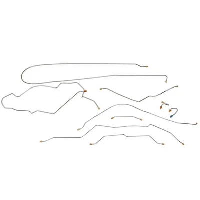 1968-69 Chevrolet GMC 1/2 длинная катушка полный комплект тормозной магистрали 2wd SS - Изображение 1 из 4