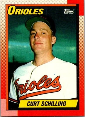 Curt Schilling - 1990 Topps - # 97 - Orioles Foto 1 de 2
