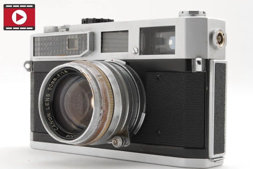 ▶︎[Exc+5] Canon 7 Rangefinder 35mm Film Camera 50mm f1.8 L39 Lens From JAPAN - Image 1 of 4