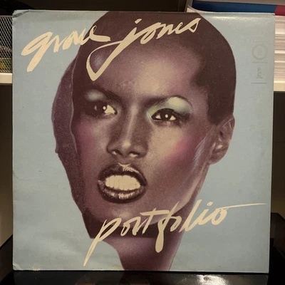 Grace Jones - Portfolio - Vinyl LP - ILPM 9470 - 1977 - VG+/VG - Image 1 of 4
