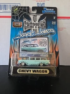 Muscle Machines Jesse James West Coast Choppers Chevy Wagon 1:64 Diecast NIP - Picture 1 of 6