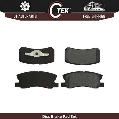 Para Dodge Avenger 2008-2014 | Pastillas de freno de disco traseras centradas | Cerámica Foto 1 de 4