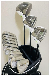 Taylormade Club Set 1W 3W 7W 3-9i Pw Aw Sw 13pc RH Graphite Regular Men Golf - Picture 1 of 13