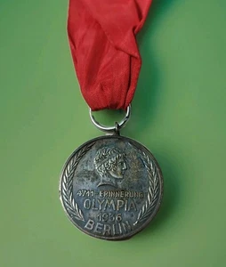 Juegos Olímpicos Juegos Olímpicos Berlín 1936 Moneda Medalla Medalla Coin - Imagen 1 de 5