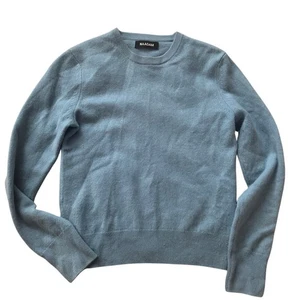 NAADAM | Maglione blu girocollo originale in cashmere | Taglia XXS - Foto 1 di 7