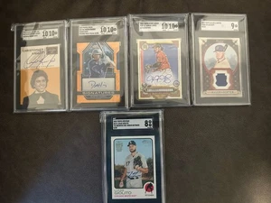 5 Karten SGC Graded Lot - Happ, Jones, Harris, Giolito, Knight - Bild 1 von 11