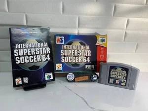 International Superstar Soccer 64 - CIB Good Condition - N64 ⚽ - Picture 1 of 15