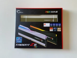 NEU G.Skill Trident Z5 RGB F5-6400J3039G16GX2-TZ5RW 32GB Speicher VERSIEGELT WEISS - Bild 1 von 7