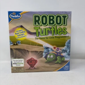 ThinkFun Robot Turtles Board Game Factory Sealed Coding STEM Ages 4+ 2-5 Players - Picture 1 of 3