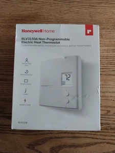 New Sealed Honeywell Home Electric Heat Thermostat RLV3150A Non-Programmable - Picture 1 of 3