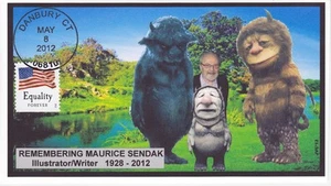 JVC CACHETS - MAURICE SENDAK - WHERE THE WILD THINGS ARE - EVENT COVER #2 - Bild 1 von 1