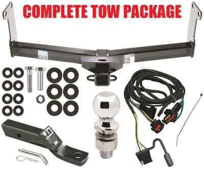 Enganche de remolque para 05-11 Dodge Dakota RAM Mitsubishi Raider con cableado bola de 2" Foto 1 de 4