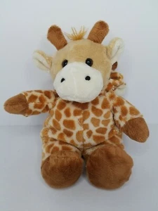 Cal-Toy Giraffe Costume Stuffed Plush Sitting Brown Tan Cream Baby Lovey Soft - Picture 1 of 8
