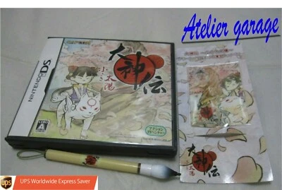 USED Limited Pen + Cleaner Nintendo DS Okami Den Japanese Version CAPCM - Image 1 of 4