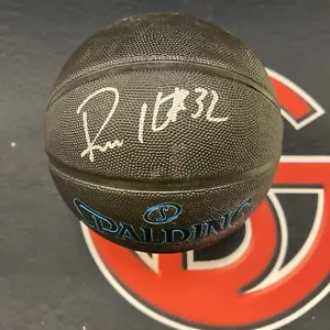 Rip Richard Hamilton Signed Black & Blue Spalding Basketball Autographed Steiner - Picture 1 of 2