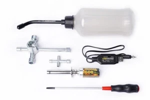 Koswork Nitro Motorstarterset (mit Glühzünder, Kraftstoffflasche, Schraubenschlüssel) KOS05006 - Bild 1 von 3