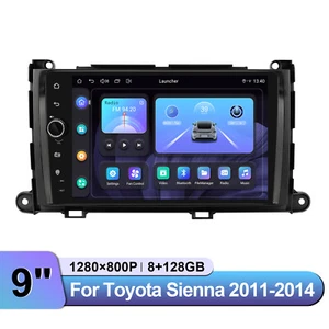 JOYING Android 13 Car Radio 8+128G In-dash Head Unit for 2011-2014 Toyota Sienna - Foto 1 di 15