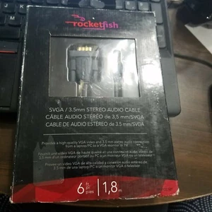Rocketfish RF-PCC121 High performance SVGA/3.5mm Stereo Audio Cable - Picture 1 of 4