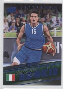 2014-15 Upper Deck Lettermen Blue /499 Alessandro Gentile #56