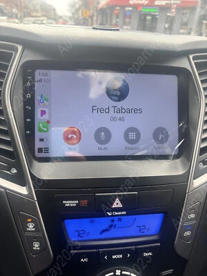 Carplay Car Radio Stereo GPS SWC Android 13 For Hyundai Santa IX45 FE 2013-2018 Foto 1 de 4