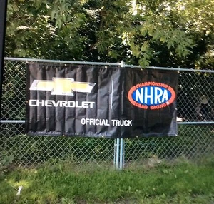NHRA GM Chevrolet Performance Funny Car Banner App 8’ X 3.5’ - Bild 1 von 1