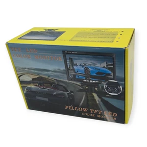 12V 24V 7 inch TFT LCD Color HD Monitor for Car CCTV Reverse Rear View Screen - Picture 1 of 8