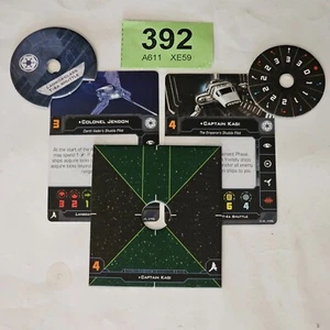 Star Wars X-Wing Miniatures Game Conversion Lambda Shuttle 2nd Ed Dial Cards - Picture 1 of 2