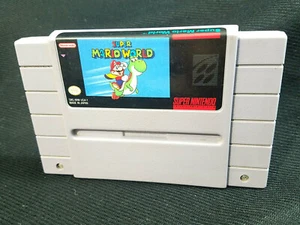 SNES Super Mario World Cartridge - Bild 1 von 4