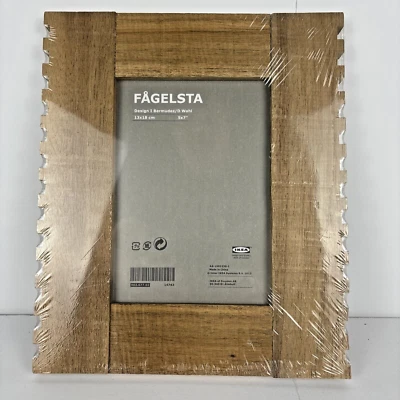 IKEA FAGELSTA 5x7 FRAME WOOD Picture Frame Wood New - Image 1 of 2