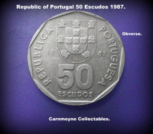 Portugal 50 Escudos 1987.AH7513. - Picture 1 of 2