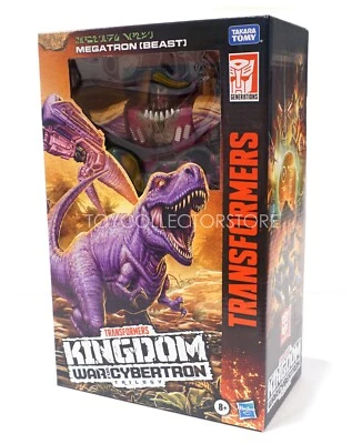 Transformers War for Cybertron Kingdom Leader Megatron Beast IN STOCK - Image 1 of 4